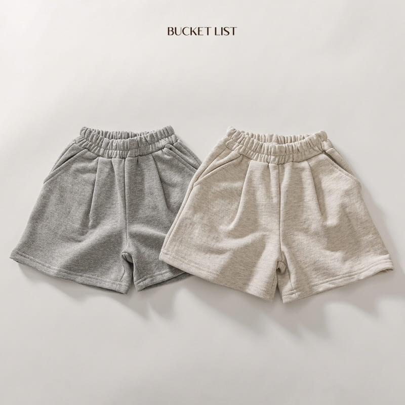 Bucket List - Korean Children Fashion - #magicofchildhood - Sweat Shorts