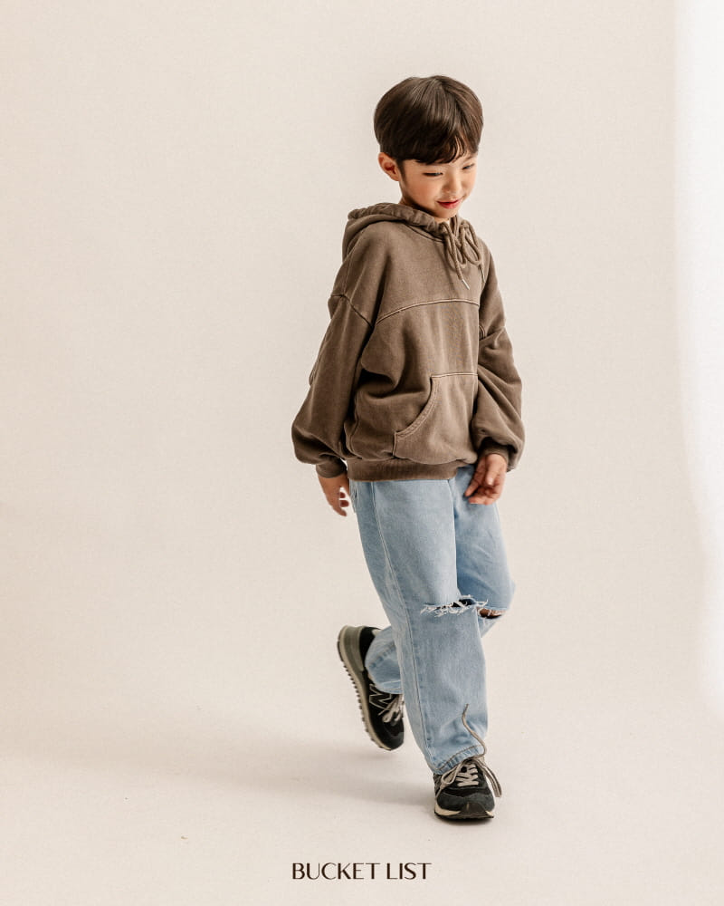 Bucket List - Korean Children Fashion - #prettylittlegirls - Vintage Denim Pants - 9