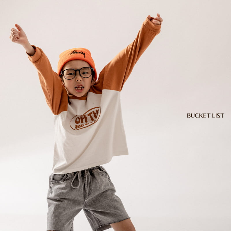 Bucket List - Korean Children Fashion - #prettylittlegirls - Record Raglan Tee - 8