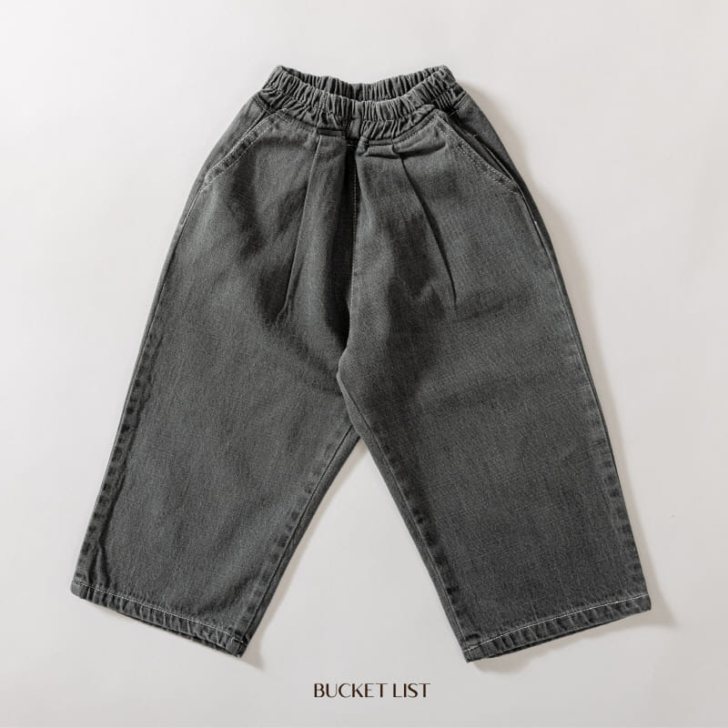 Bucket List - Korean Children Fashion - #stylishchildhood - Basic Denim Pants - 11