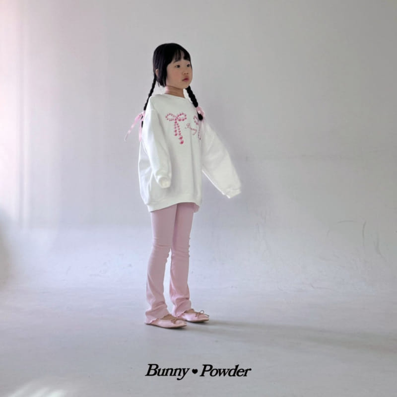 Bunny Powder - Korean Children Fashion - #magicofchildhood - Pearl Ribbon Sweatshirt - 4