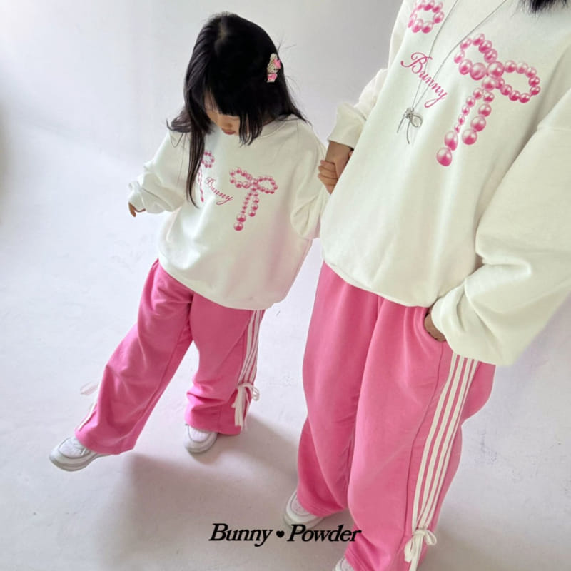 Bunny Powder - Korean Women Fashion - #womensfashion - Adult Pearl Ribbon Sweatshirt - 5