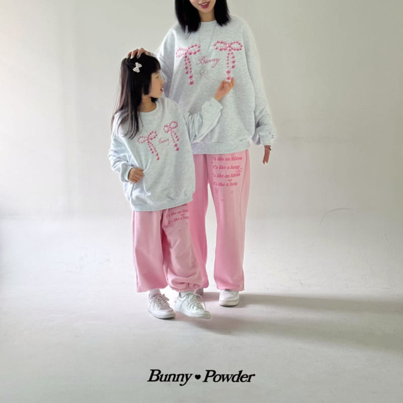 Bunny Powder - Korean Women Fashion - #womensfashion - Adult Pearl Ribbon Sweatshirt - 9