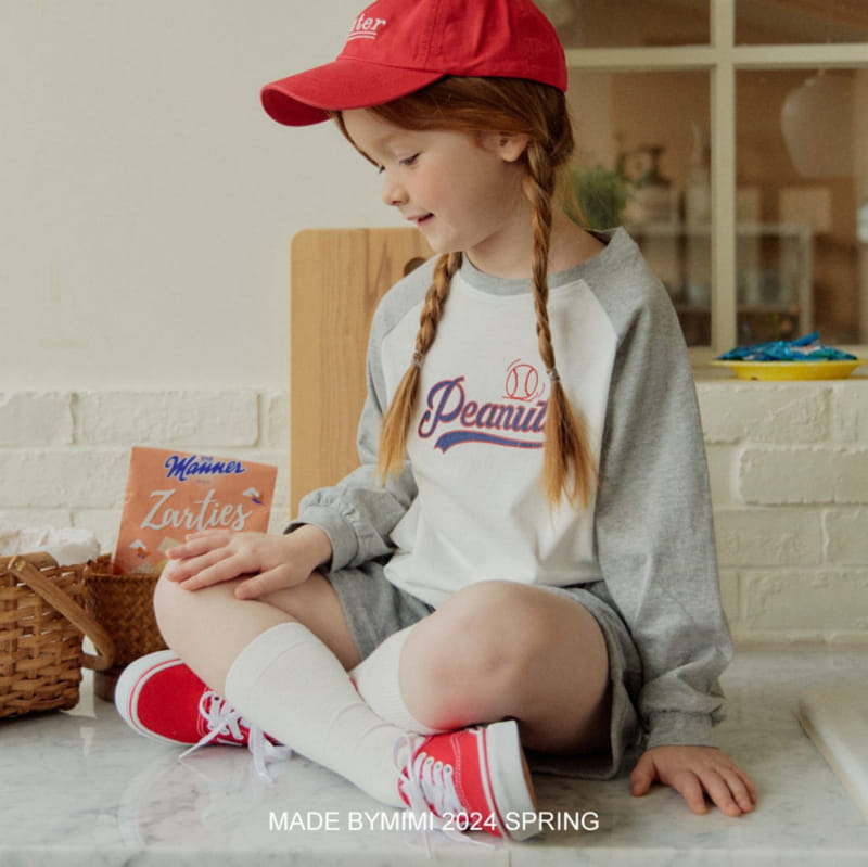 Bymimi - Korean Children Fashion - #Kfashion4kids - Peanut Tee - 8