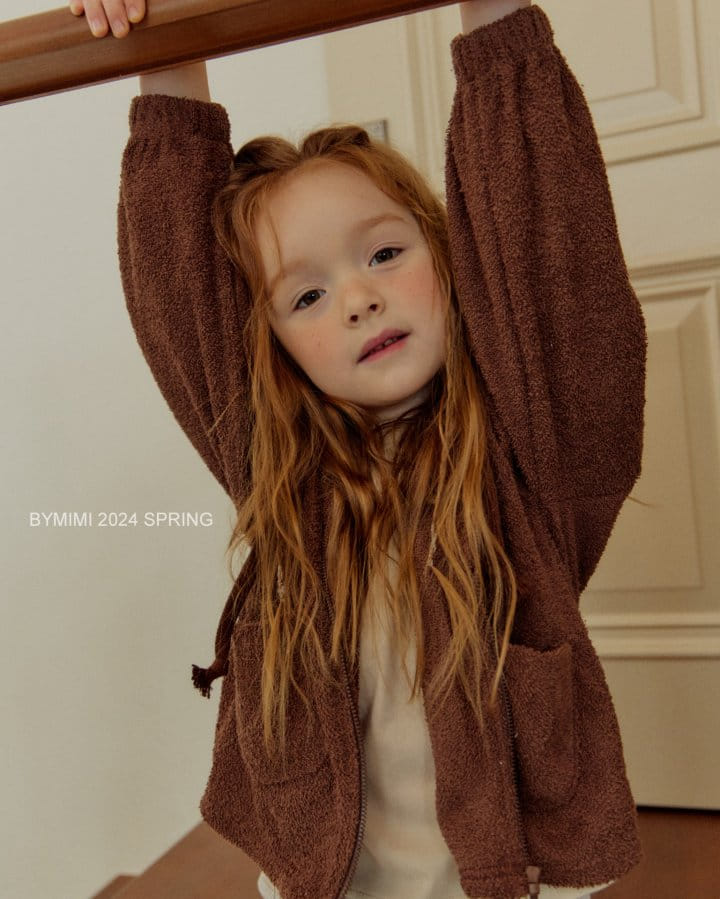 Bymimi - Korean Children Fashion - #Kfashion4kids - Touch Hoody Zip Up - 11