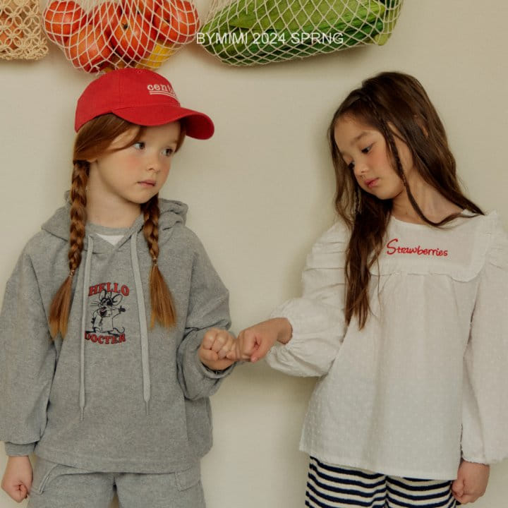 Bymimi - Korean Children Fashion - #childofig - Mouse Hoody Tee - 8