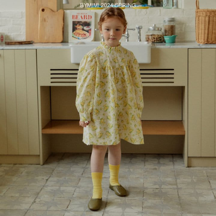 Bymimi - Korean Children Fashion - #childofig - Bouquet One-Piece