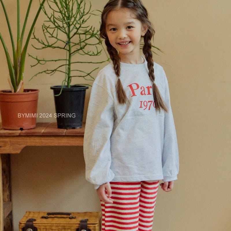 Bymimi - Korean Children Fashion - #childrensboutique - Paris Tee - 2