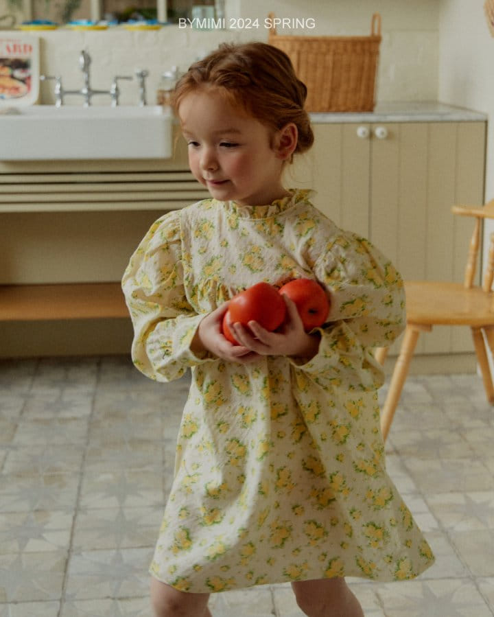 Bymimi - Korean Children Fashion - #childrensboutique - Bouquet One-Piece - 4