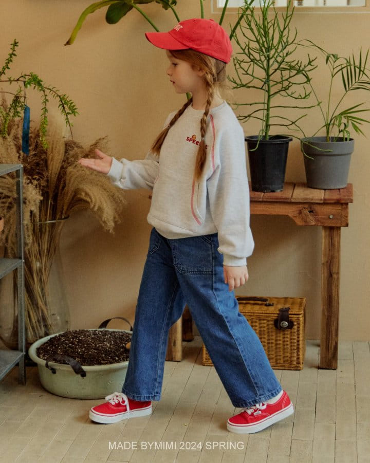 Bymimi - Korean Children Fashion - #fashionkids - School Denim Pants