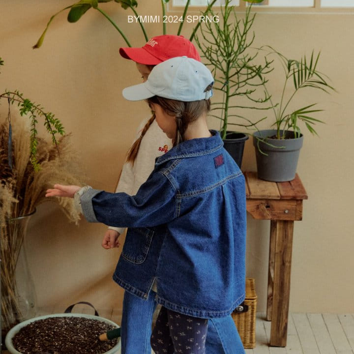 Bymimi - Korean Children Fashion - #kidsstore - Basic Denim Jacket - 8