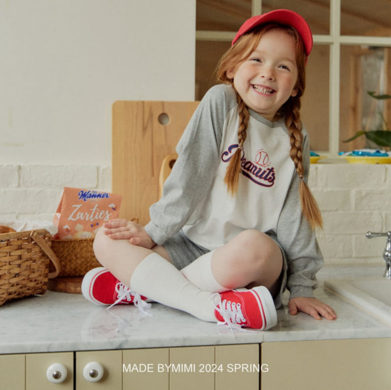 Bymimi - Korean Children Fashion - #kidzfashiontrend - Peanut Tee - 7