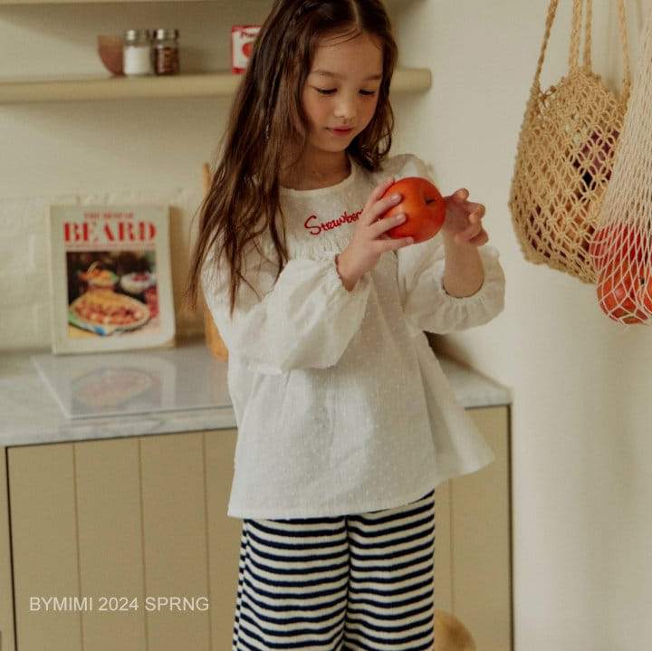 Bymimi - Korean Children Fashion - #stylishchildhood - Cotton Candy Blouse - 6