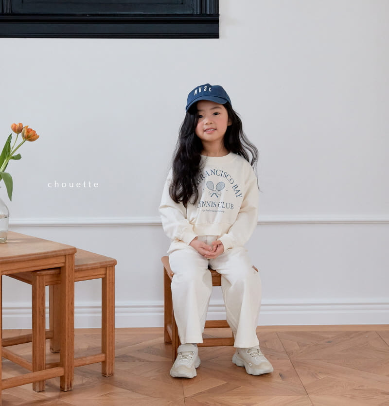 Chouette - Korean Children Fashion - #childrensboutique - Tennis Open Top Bottom Set - 5