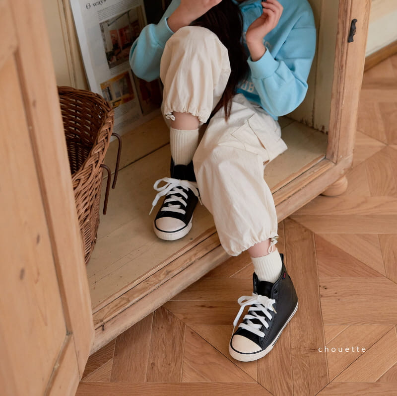 Chouette - Korean Children Fashion - #kidzfashiontrend - Cargo Banding Pants - 10