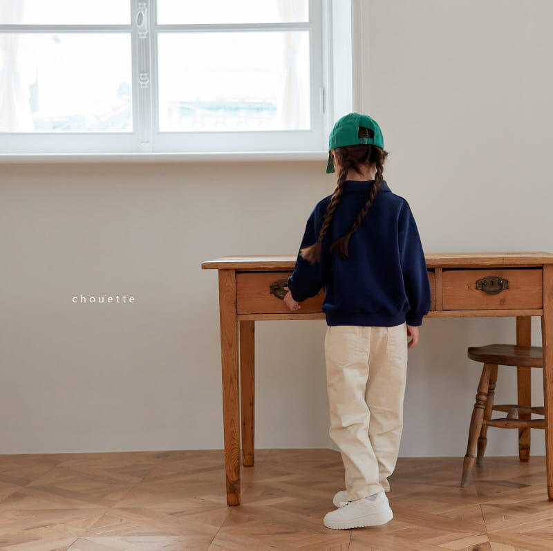 Chouette - Korean Children Fashion - #Kfashion4kids - Tennis Zip Up Colllar Tee - 4