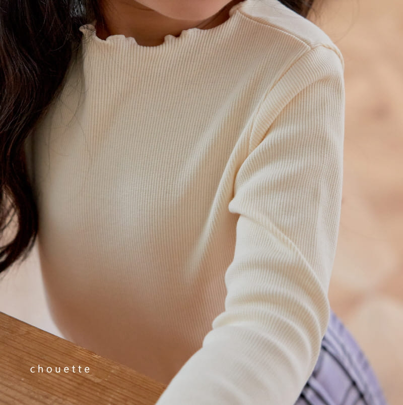 Chouette - Korean Children Fashion - #magicofchildhood - Tan Tan Rib Tee - 9