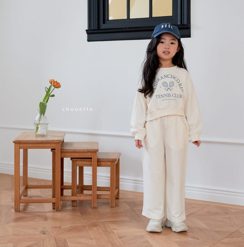 Chouette - Korean Children Fashion - #todddlerfashion - Tennis Open Top Bottom Set
