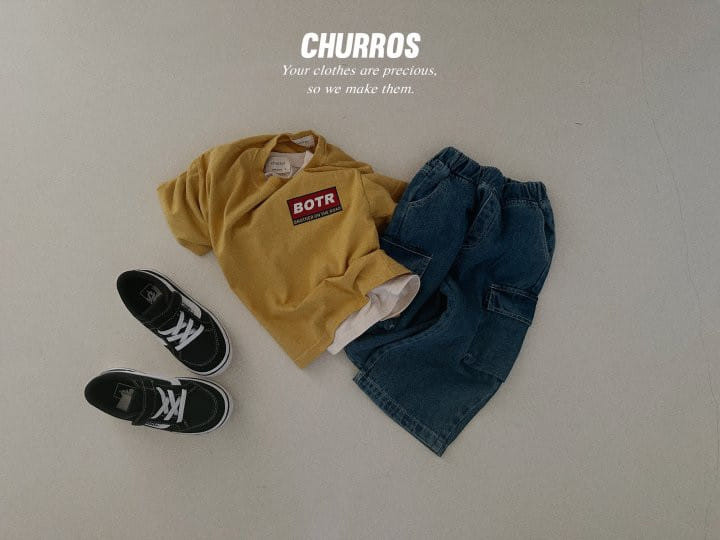 Churros - Korean Children Fashion - #childofig - Botr Tee - 4