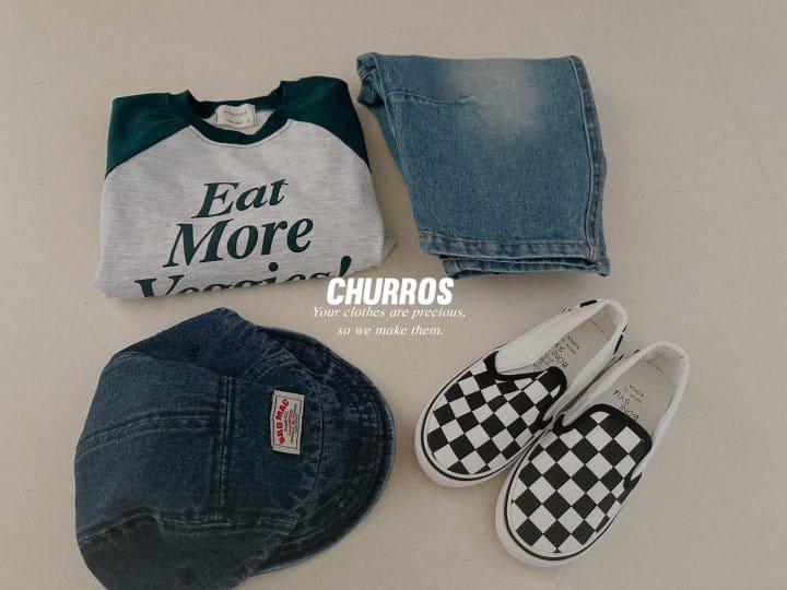 Churros - Korean Children Fashion - #childofig - Side Slit Bang Bang Denim Pants - 10