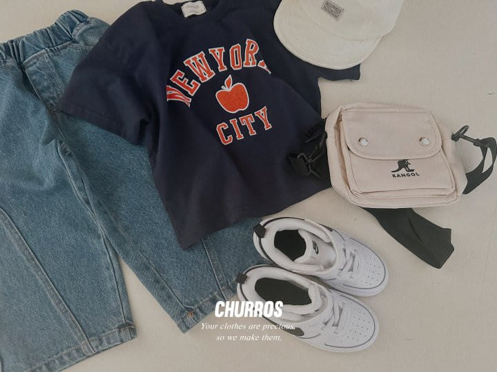 Churros - Korean Children Fashion - #discoveringself - Apple Tee - 11