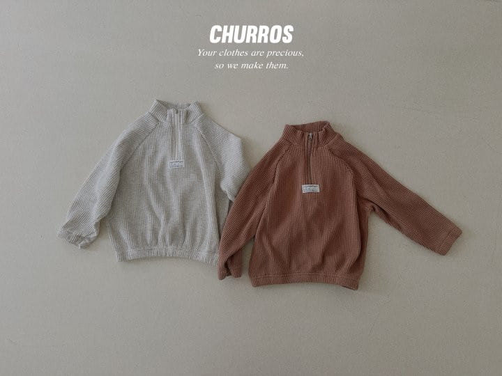 Churros - Korean Children Fashion - #kidsstore - Waffle Anorak