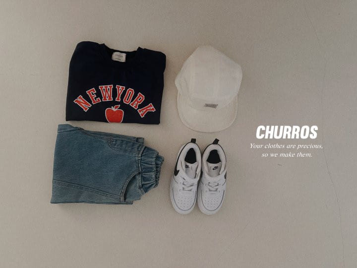 Churros - Korean Children Fashion - #magicofchildhood - Apple Tee - 2