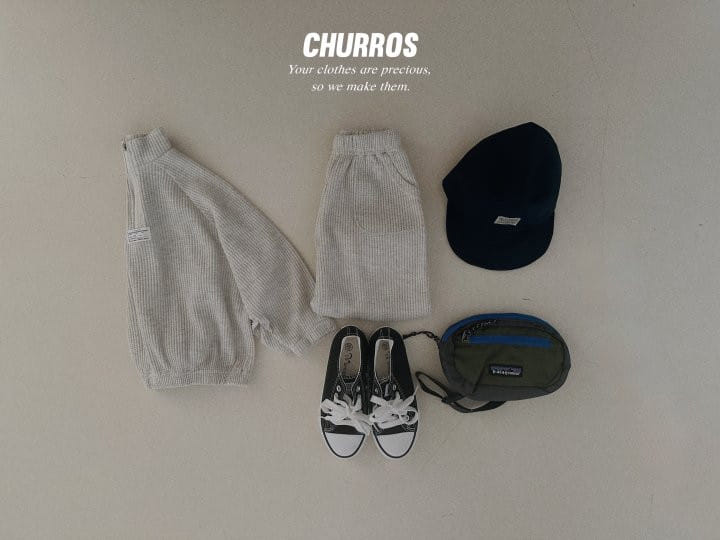 Churros - Korean Children Fashion - #magicofchildhood - Waffle Anorak - 5