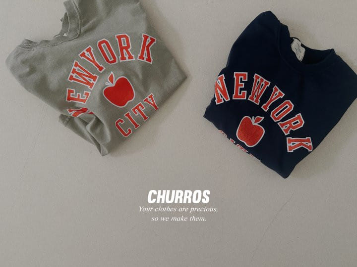 Churros - Korean Children Fashion - #minifashionista - Apple Tee - 3
