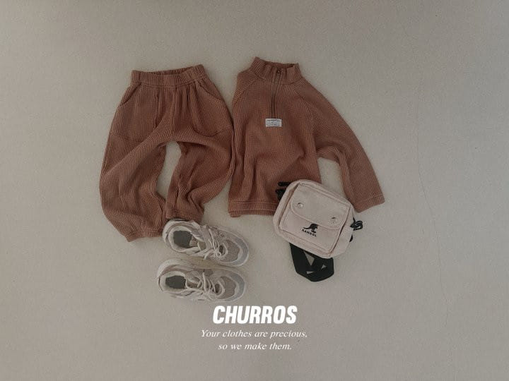 Churros - Korean Children Fashion - #prettylittlegirls - Waffle Anorak - 7