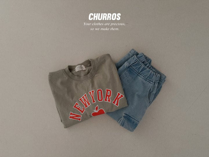 Churros - Korean Children Fashion - #todddlerfashion - Apple Tee - 5