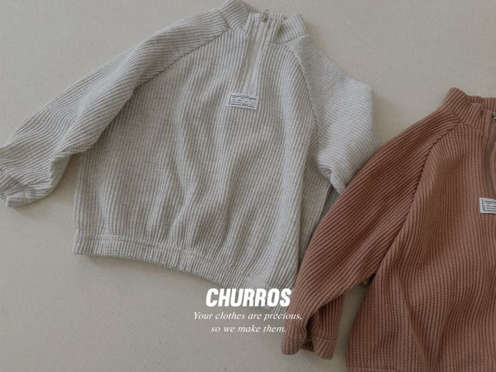 Churros - Korean Children Fashion - #toddlerclothing - Waffle Anorak - 9