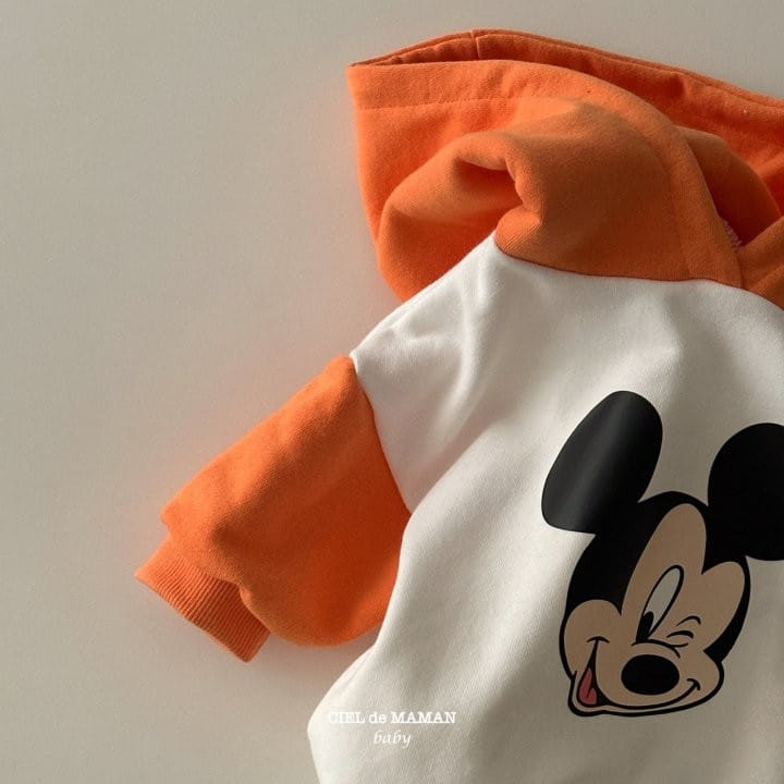 Ciel De Maman - Korean Baby Fashion - #babyboutique - M Hoddy Body Suit - 2