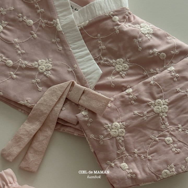 Ciel De Maman - Korean Baby Fashion - #babyfashion - New Year's Dress Bom Bom Bebe Set - 4