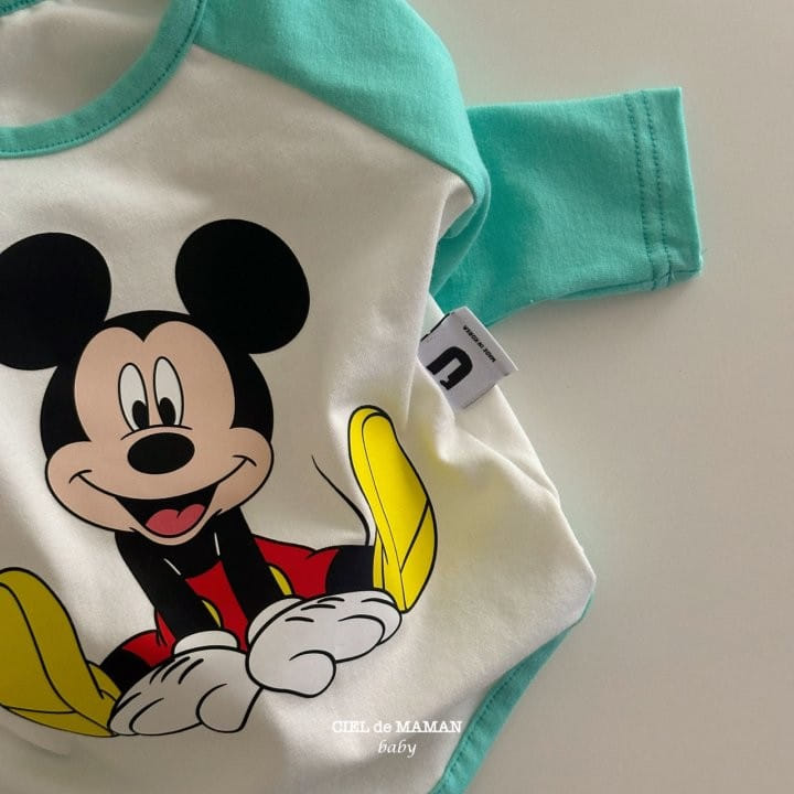 Ciel De Maman - Korean Baby Fashion - #babyfever - M Raglan Body Suit - 2