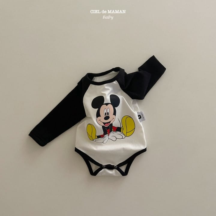 Ciel De Maman - Korean Baby Fashion - #babygirlfashion - M Raglan Body Suit - 4
