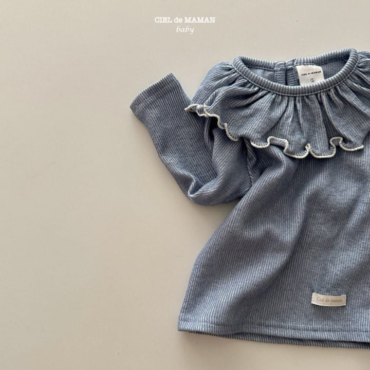 Ciel De Maman - Korean Baby Fashion - #babylifestyle - Rib Frill Body Suit - 8