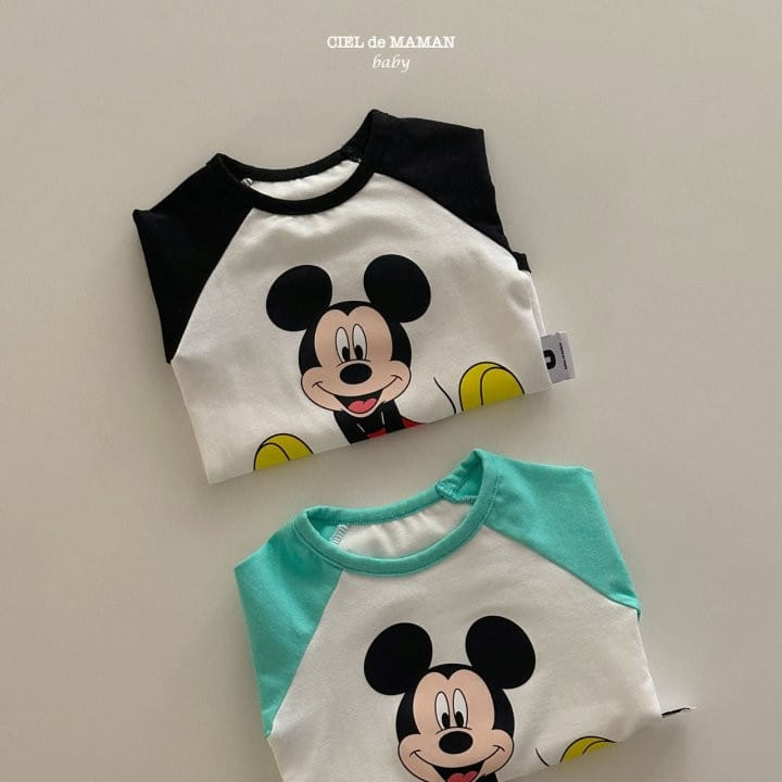 Ciel De Maman - Korean Baby Fashion - #babyoutfit - M Raglan Body Suit - 8