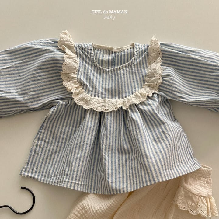 Ciel De Maman - Korean Baby Fashion - #onlinebabyshop - ST Frill Body Suit - 6