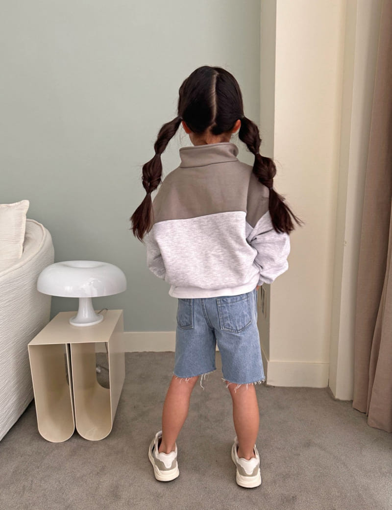 Comma - Korean Children Fashion - #Kfashion4kids - Color Half Zip Up - 11