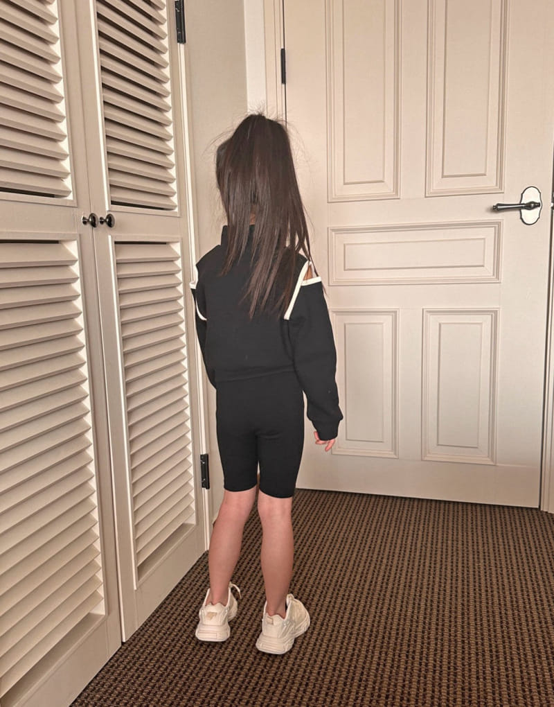 Comma - Korean Children Fashion - #Kfashion4kids - Slit Zip Up - 8