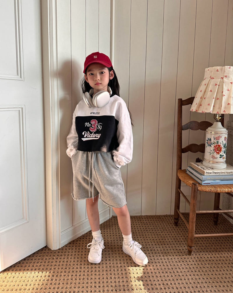 Comma - Korean Children Fashion - #Kfashion4kids - Color Crop Tee - 2