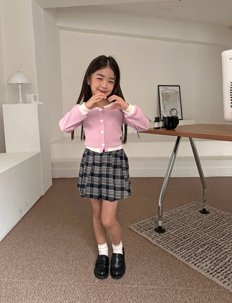 Comma - Korean Children Fashion - #childofig - Heart Cardigan - 9