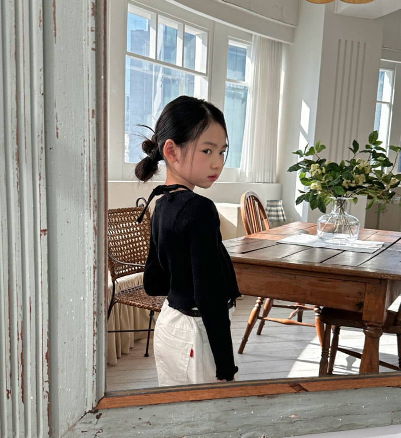 Comma - Korean Children Fashion - #childofig - Terry Cardigan - 2