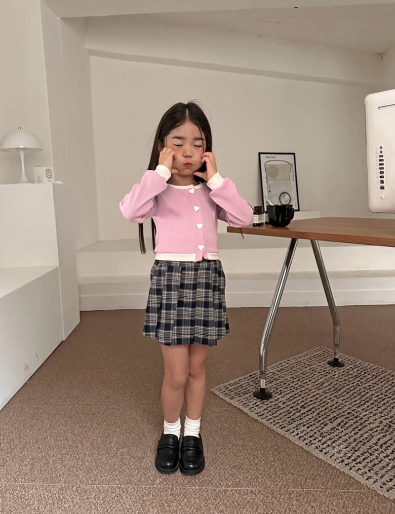 Comma - Korean Children Fashion - #childrensboutique - Heart Cardigan - 10