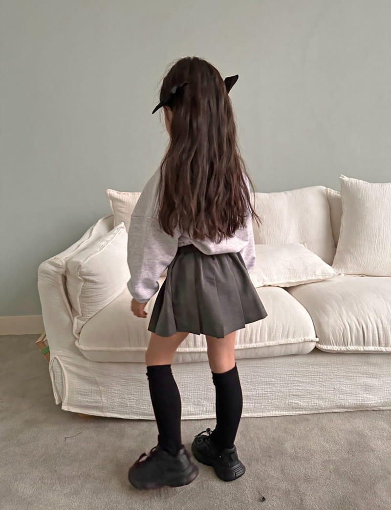Comma - Korean Children Fashion - #childrensboutique - Embroidery Sweatshirt - 7