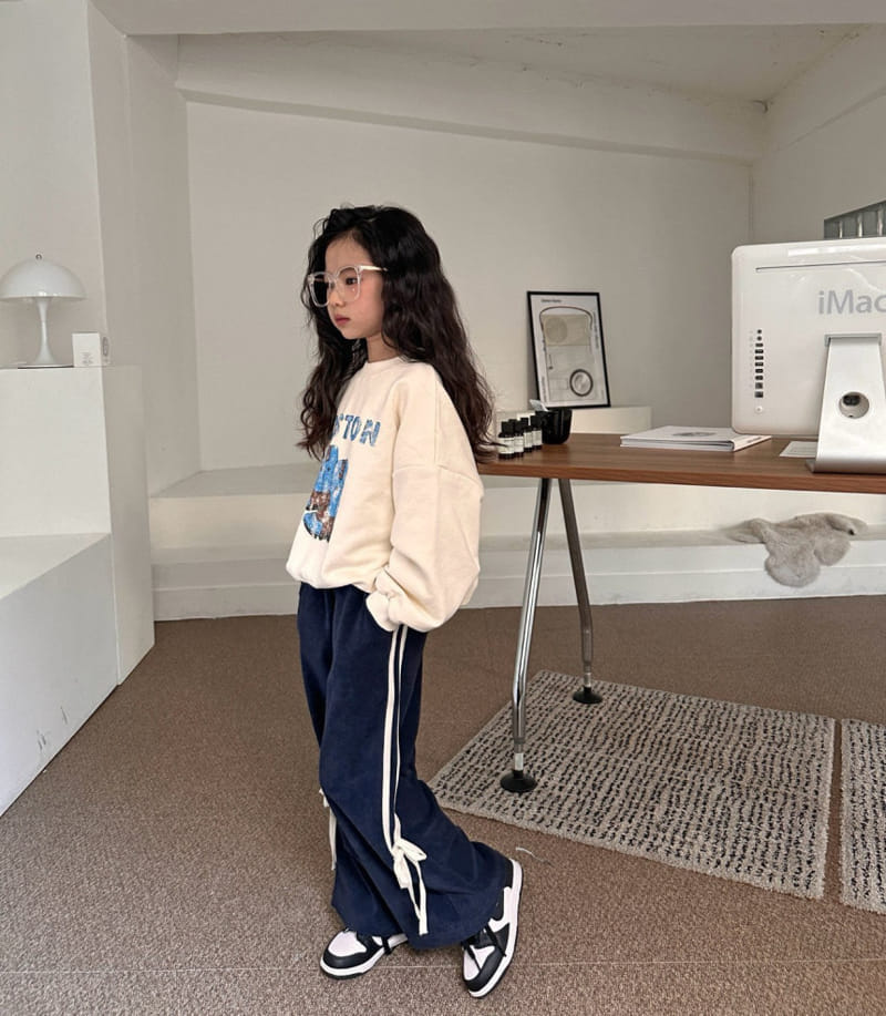 Comma - Korean Children Fashion - #discoveringself - Terry Pants - 10