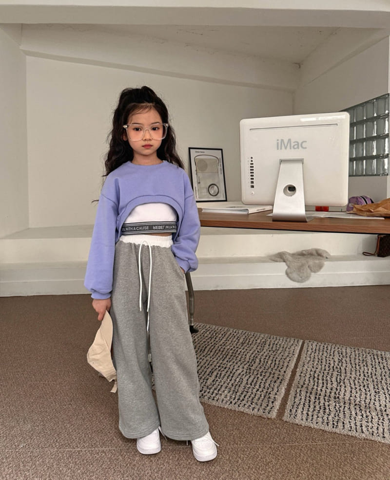 Comma - Korean Children Fashion - #discoveringself - Waist Color Pants - 9