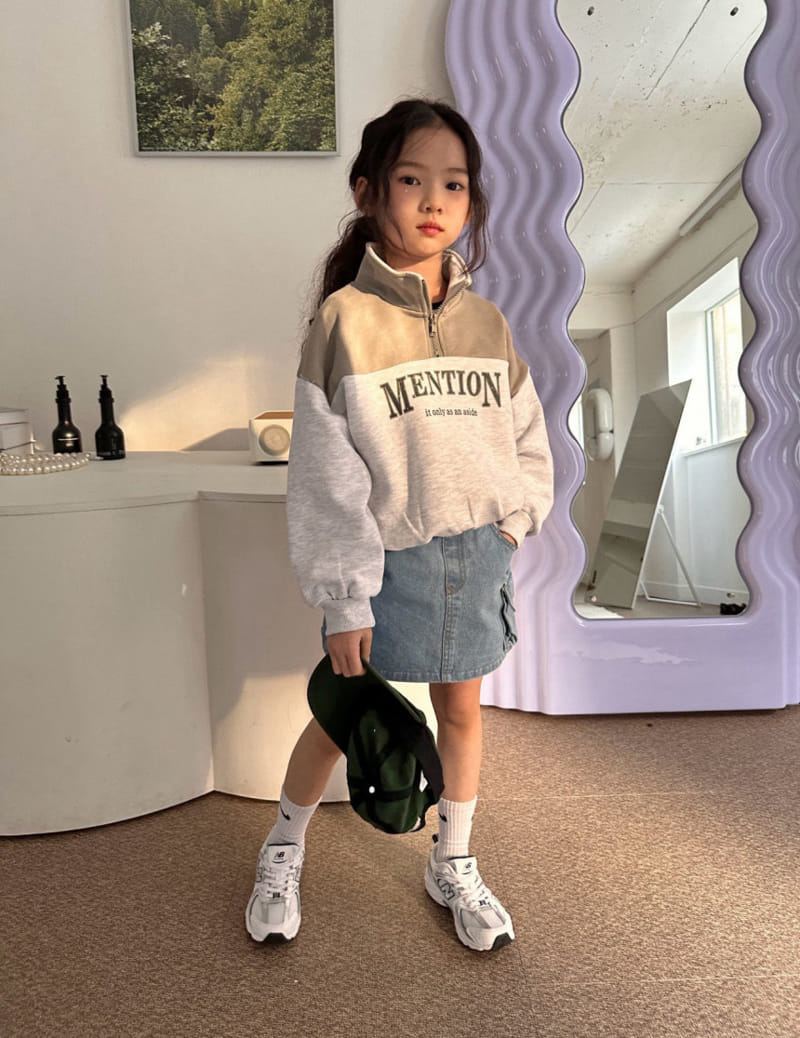 Comma - Korean Children Fashion - #discoveringself - Color Half Zip Up - 6
