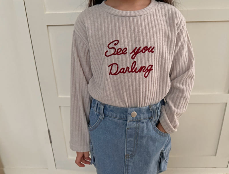 Comma - Korean Children Fashion - #fashionkids - English Knit Tee - 2